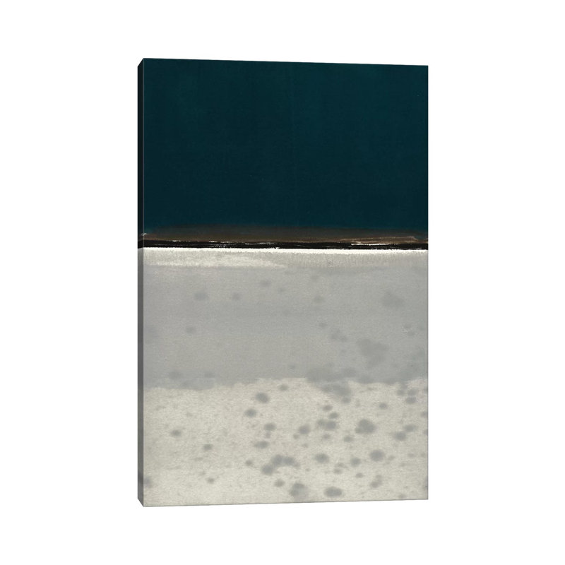 Horizon Indigo by Rob Delamater - Wrapped Canvas Painting, 66.04 cm H x 45.72 cm W x 3.175 cm D