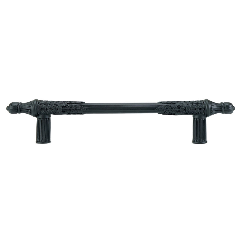 HAMPTON PULL 5” C TO C; FLORENTINE , Matte Black