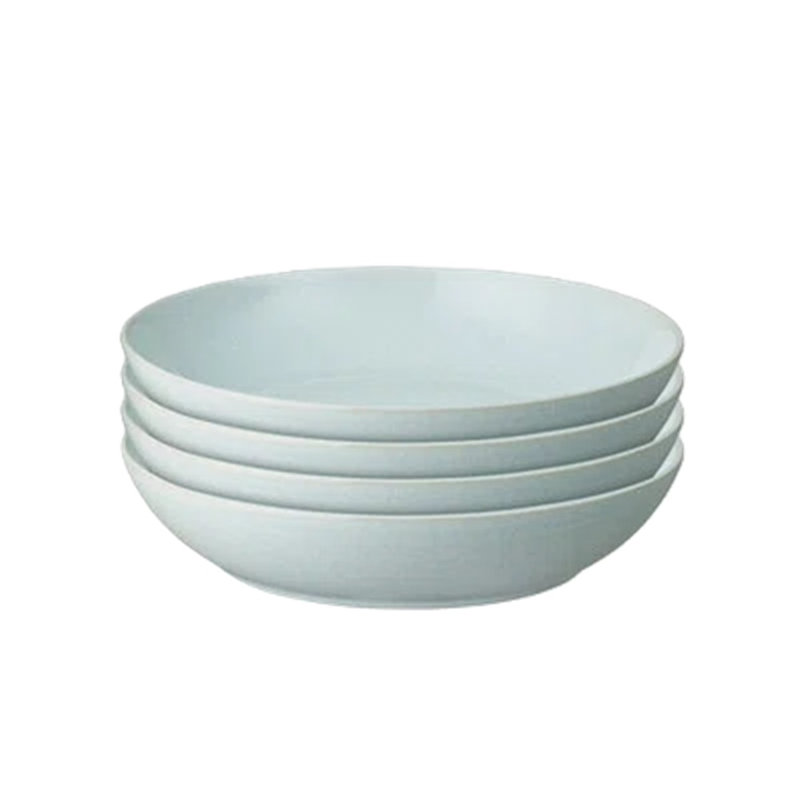 Denby Elements Pasta Bowls, Light Green