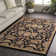Torino Oriental Handmade Tufted Wool Black/Camel/Beige/Brown Area Rug
