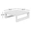 Frame Sun Plastic Coffee Table-49043787