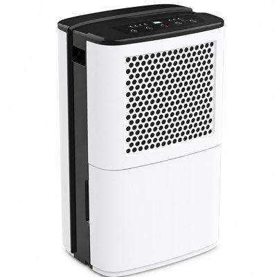 Quiet 28-Pint Dehumidifier for Rooms up to 344 Sq. Ft. with 3.8L Tank, 2 Speeds & Timer