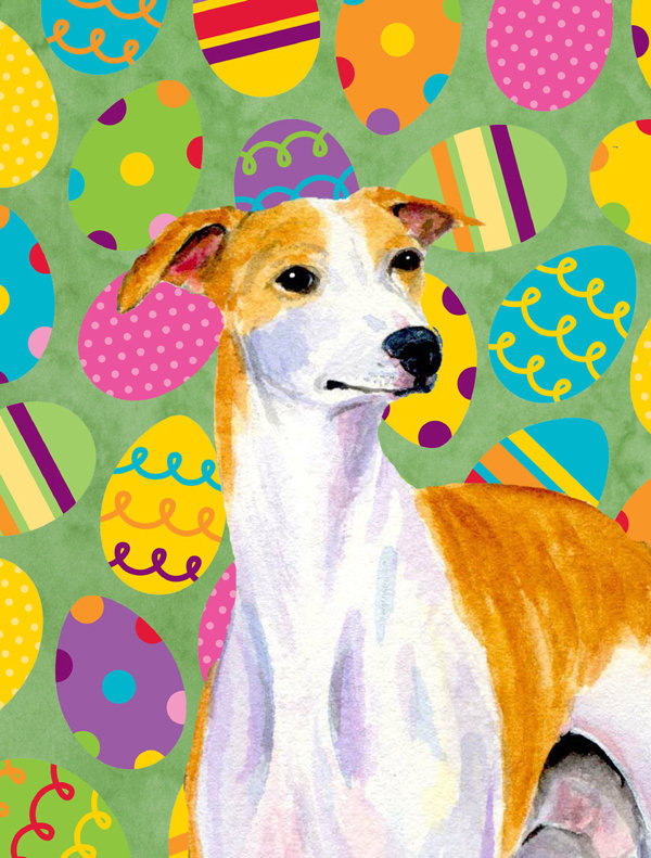 Drapeau de jardin Atara, Lévrier Whippet