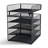 Onyx Mesh Horizontal Hanging Desk Storage