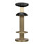 Sedes Swivel Upholstered Bar Stool with Metal Frame