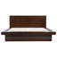 Tokyo Wood Eastern King LED Panel Bed