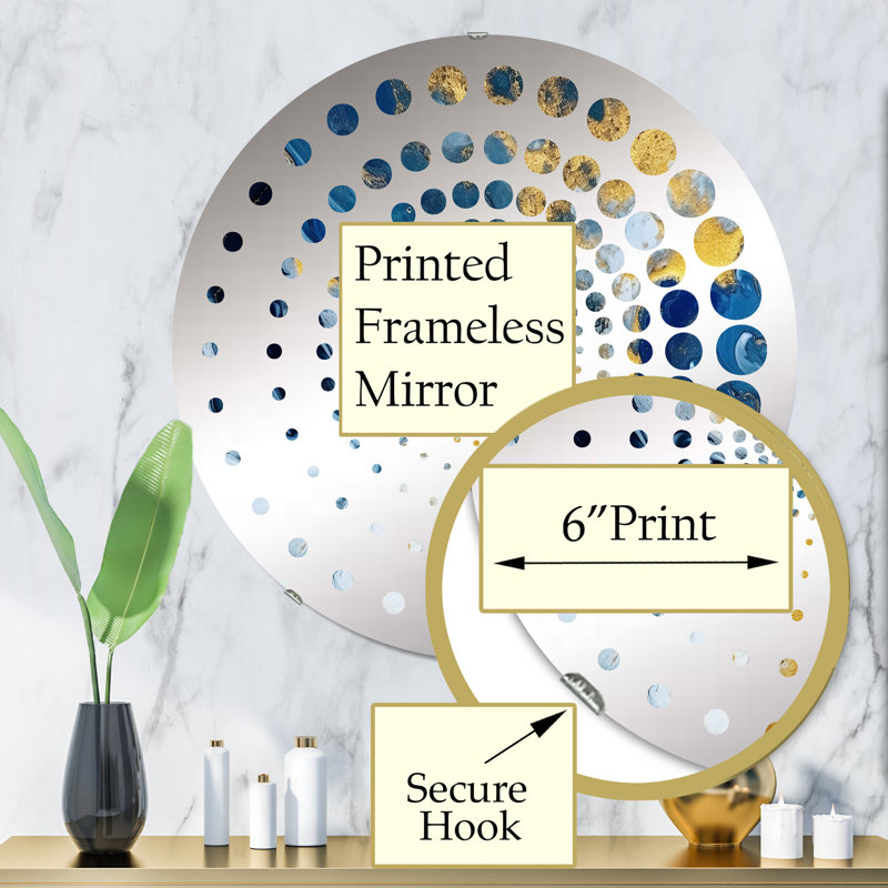 Haruto Circle Mirror, 31.4" x 31.4"