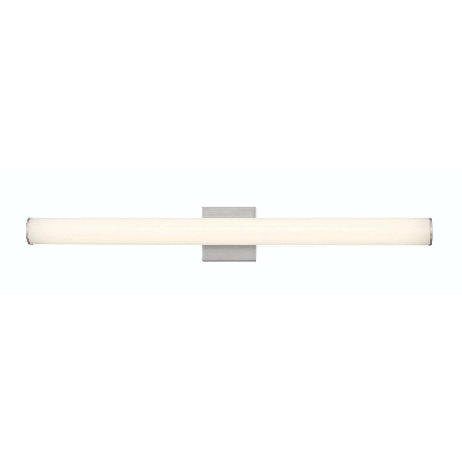 Stepridge Single Light Vanity Light, 2.5'' H x 36'' W x 2.5'' D, Brushed Nickel