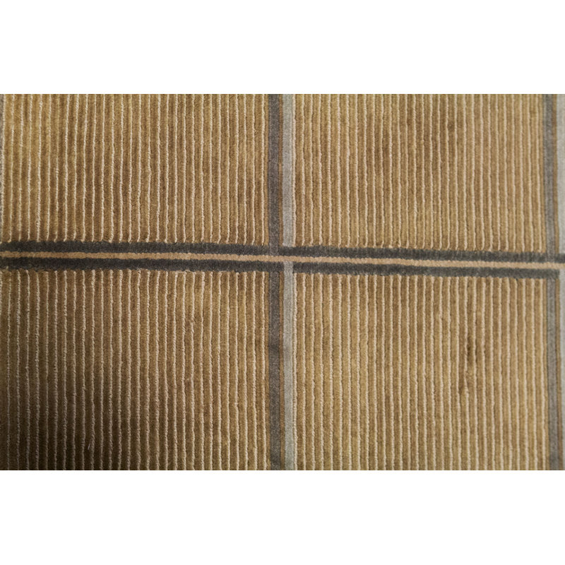 Tapis chameau noué à la main de haute qualité