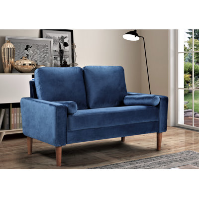 Yandel 51.6'' Velvet Loveseat