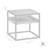 Solid Wood Top End Table