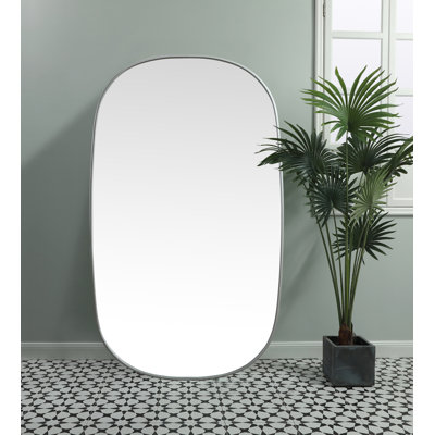 Bertin Metal Oval Wall Mirror