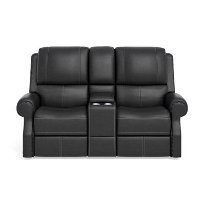 Rylan Power Reclining Loveseat With Console, Power Headrests -  Flexsteel, 1503-64PH-019-02