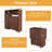Multifunctional Folding Dining Table With Wall Mounted Sideboard And Storage Cabinet-1758683662