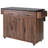 43"W Kitchen Island with Trash Can Compartment and Drop Leaf-37646323
