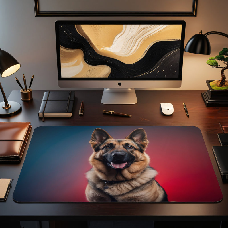 Polyester Desk Pad, 23.6x13.8