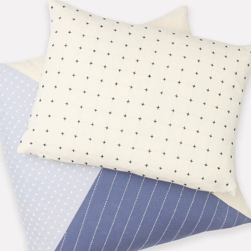 Lumbar Pillow Cover & Insert, Bone, 12" H x 16" W