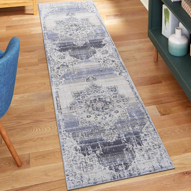 Collection Medallion Runner Rug, Runner 2'2" x 8'