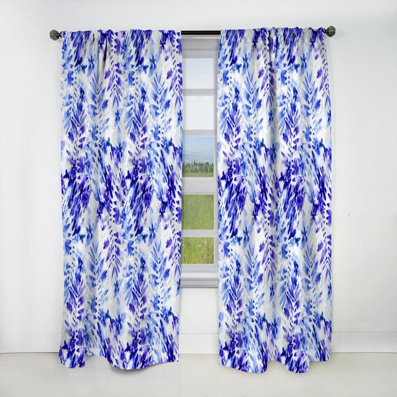 Velvet Blackout Single Curtain Panel, 52" W x 63" L