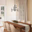 Lustre linéaire moderne à 8 lumières Munson