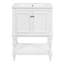 Meuble-lavabo moderne avec lavabo en céramique et rangement intelligent-129904006