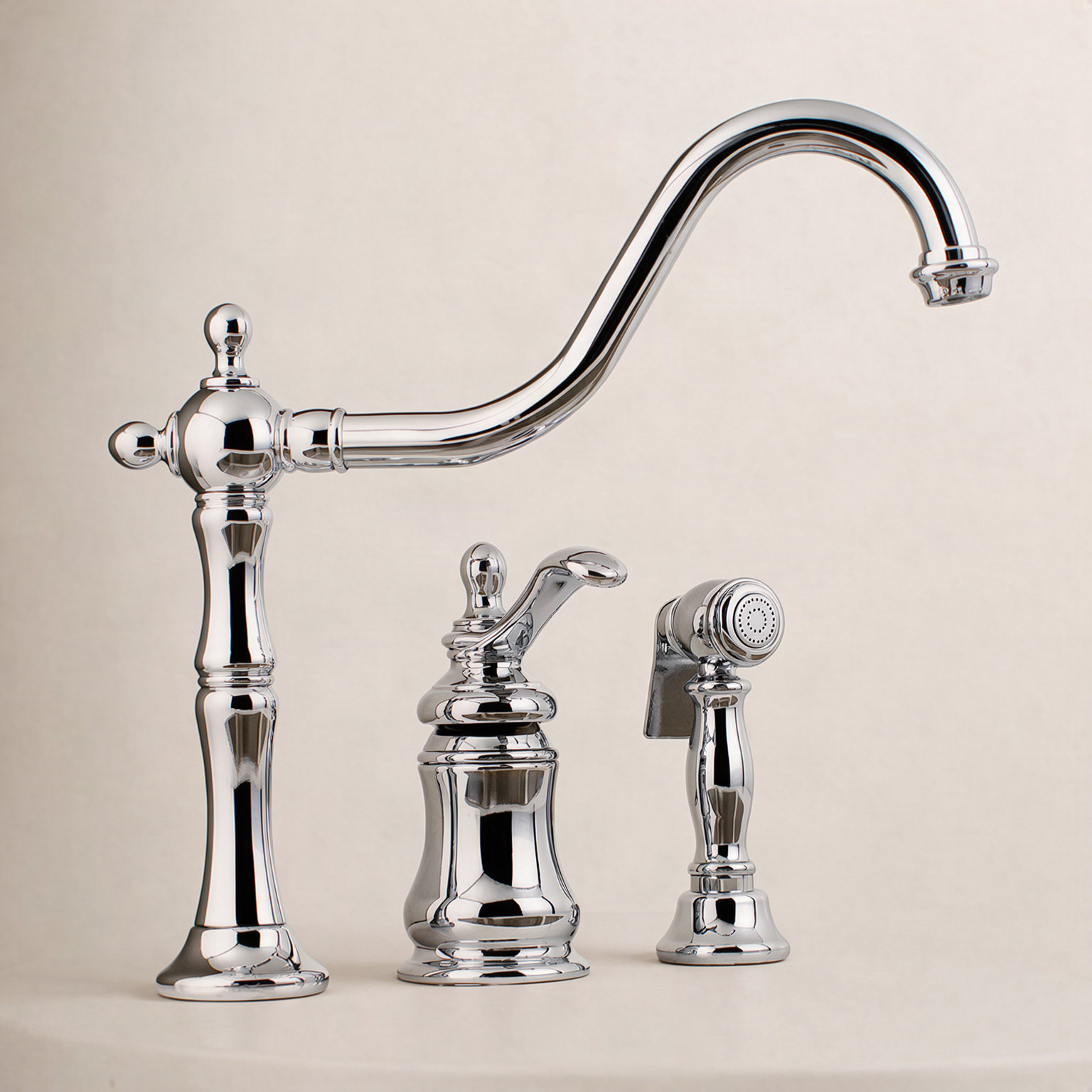 Kingston Brass Templeton Widespread Faucet, Polished Chrome