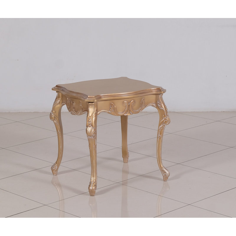 Imperial Palace Solid Wood End Table