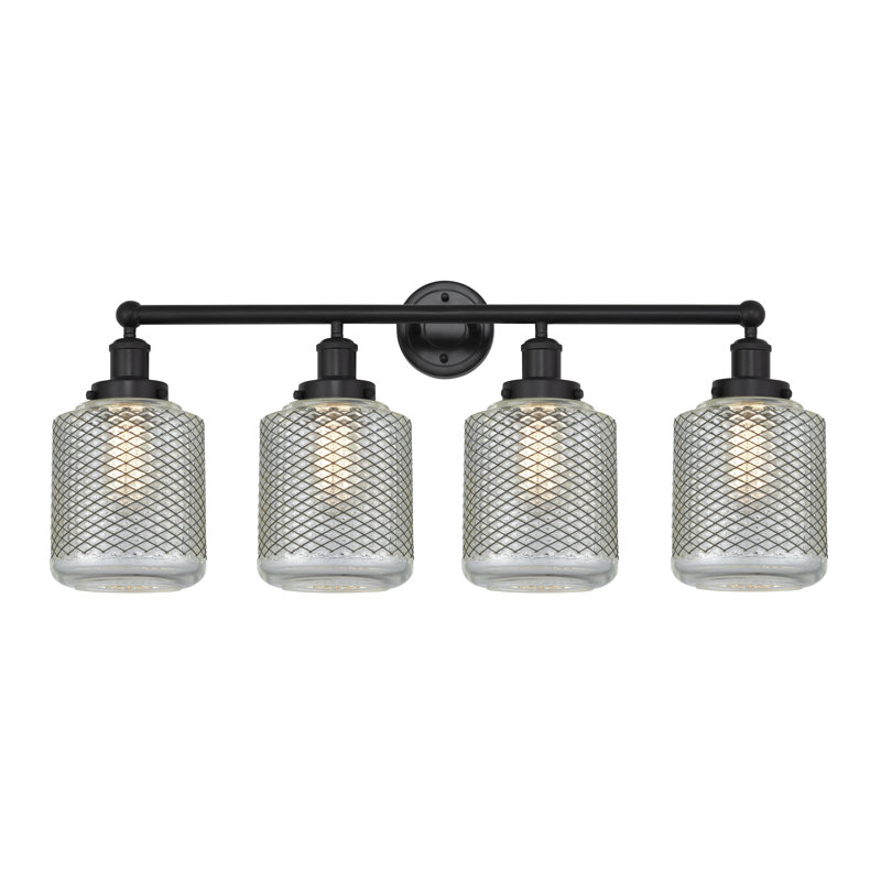 Dore 4 - Light Dimmable Vanity Light, Matte Black