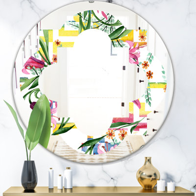Miroir mural Quatrefoil