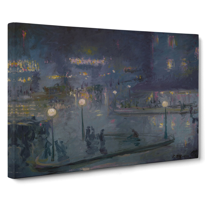 Rome At Night by Theodore Earl Butler - Wrapped Canvas, 50cm H x 76cm W x 3cm D
