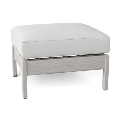 Kennebunkport Outdoor Ottoman with Cushion