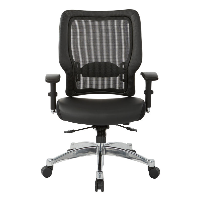 Chaise de travail ergonomique en filet Harnden