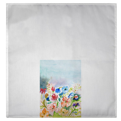 Colorful Flowers Guest Towel