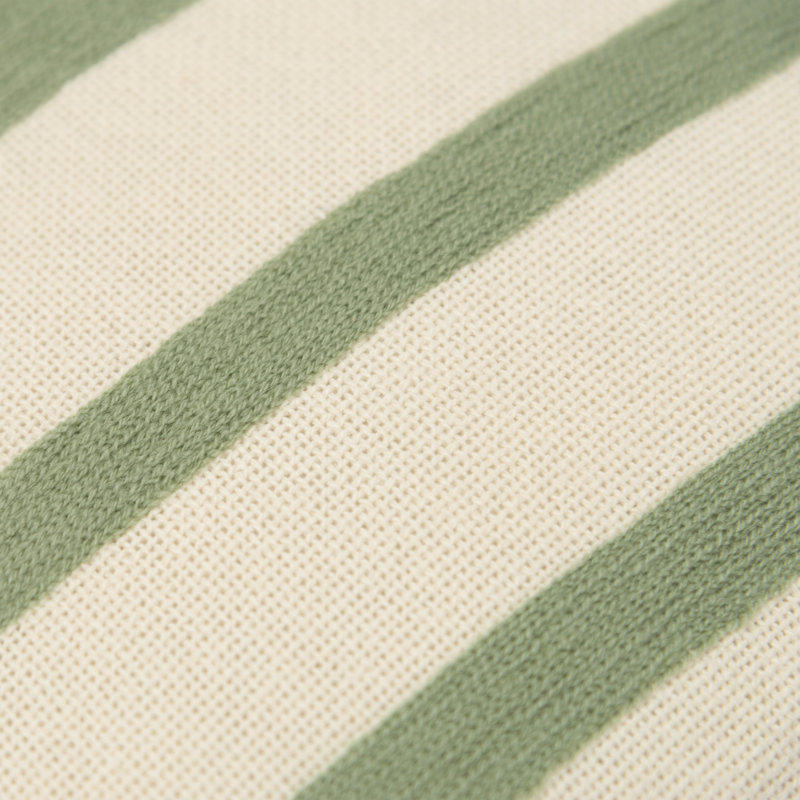 Coussin Karka, Vert / Naturel
