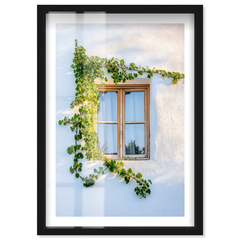 «Sun Whisper II Shadowbox Print Travel» par Notoriart, H 37 po x l 25 po, Noir