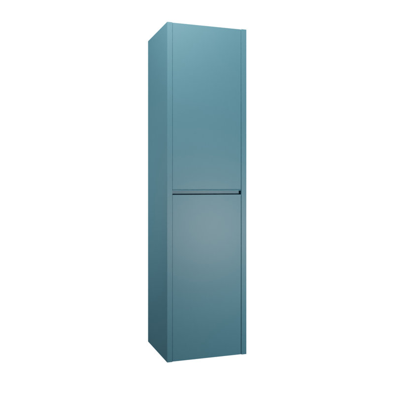 Rangement pour salle de bain Dalia, Bleu mat Island