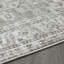 Tapis gris en polypropylène tissé à la main Raghdah Southwestern-612756187
