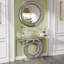 Miroir rond en cristal 33,46 "(85Cm)