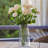 16" Harlem Recycled Glass Vase, 244 oz Capacity