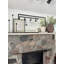 Miroir mural mat en métal noir, miroir de salle de bain et miroir de coiffeuse, collection Washington-233990968-233990969