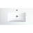 Ceramic Sink For Bathroom 36 Inch - White, , Overflow Hole, Pre-Drilled Faucet 34.85 In. Depth X 17.8 Width 6.62 Height, Construction Vanity White Porcelain, Water-, Overflow, Height