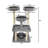 Prestige Cat Trees Multi-Level Cat Tree with Large Perches for Multiple Cats