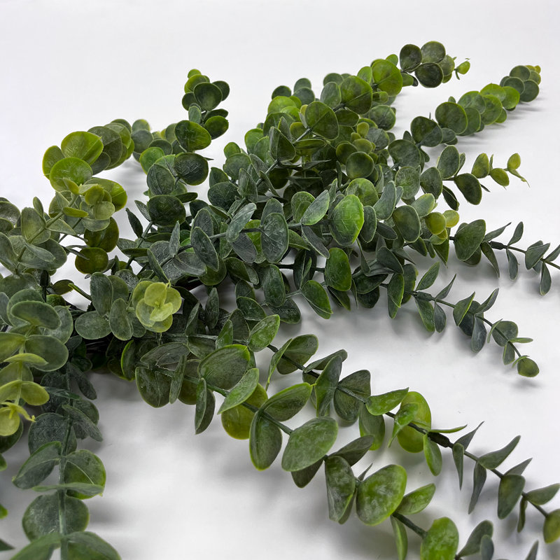Centre de table vert et vert eucalyptus