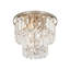 Modern Luxury 2-Tiered Cake Crystal Flush Mount Ceiling Light-746414481