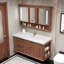 Meuble-lavabo luxueux de style américain