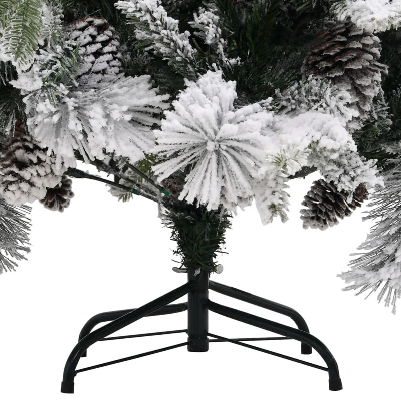 Artificial Pine Christmas Tree, 7.38ft H x 3.61ft W x 3.61ft D