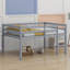 Lit mezzanine en bois avec échelle-2062081762