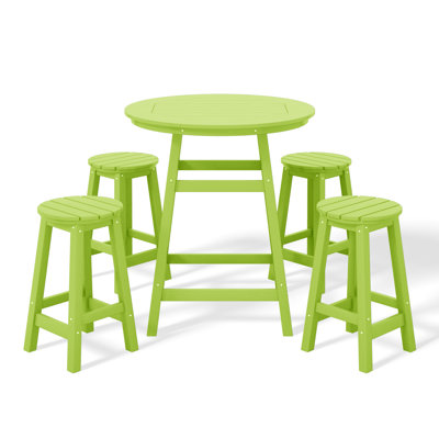 Laguna 5-Piece Round Counter Set