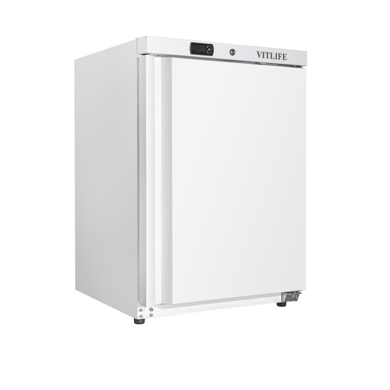 VITLIFE Commercial Reach-in Freezer, 4CF, -8°F to 0°F, Frost Free, 4