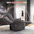  Oversized 360°Swivel Rocker Recliner Chair, Extra Large Vibration Massage & Heat With Side Pocket, 2 Cup Holders And Usb Charge Port For Living Room,Grey-554148540